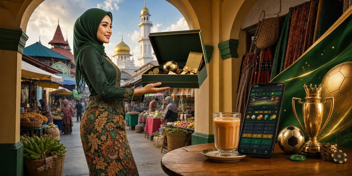 Pemain dari Kota Bharu bermain rummy bercorak batik melalui telefon pintar