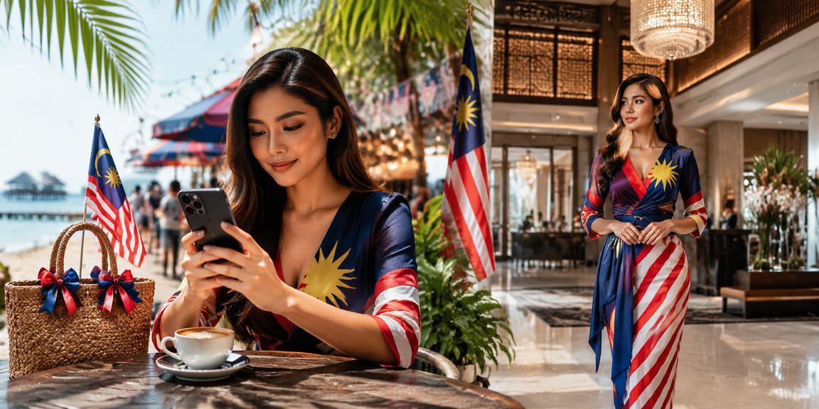Pemain Malaysia menggunakan aplikasi mudah alih untuk bermain Baccarat 574